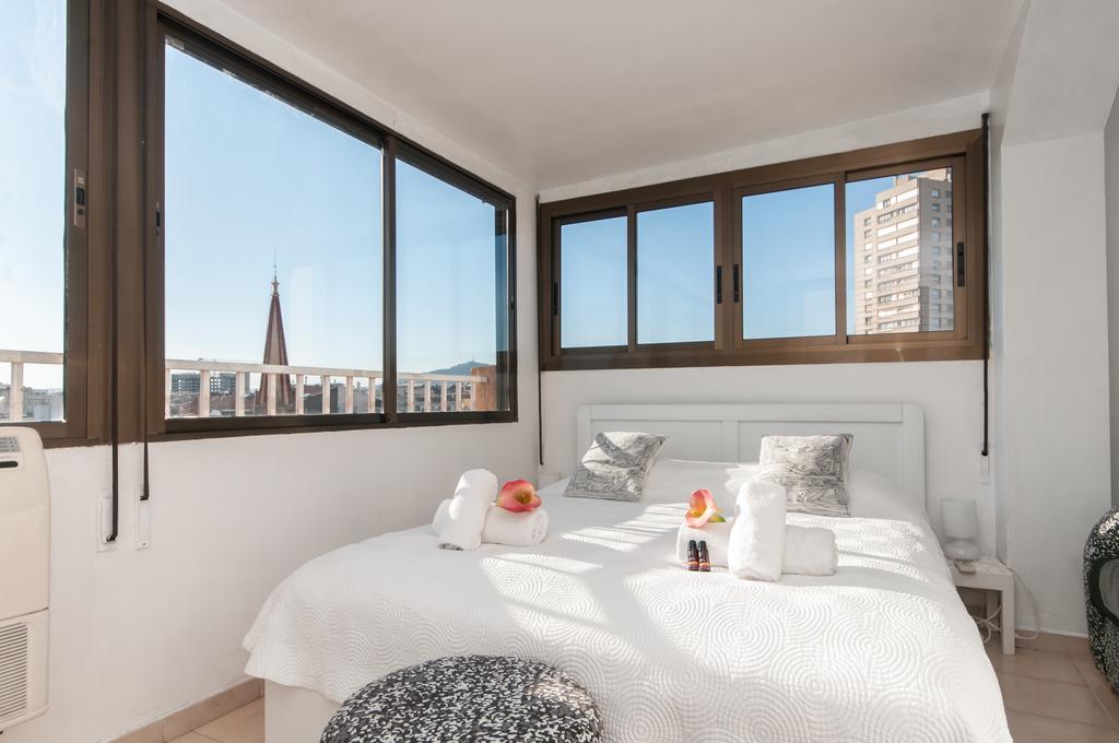 Appartement The Sky Dome à Barcelone Chambre photo